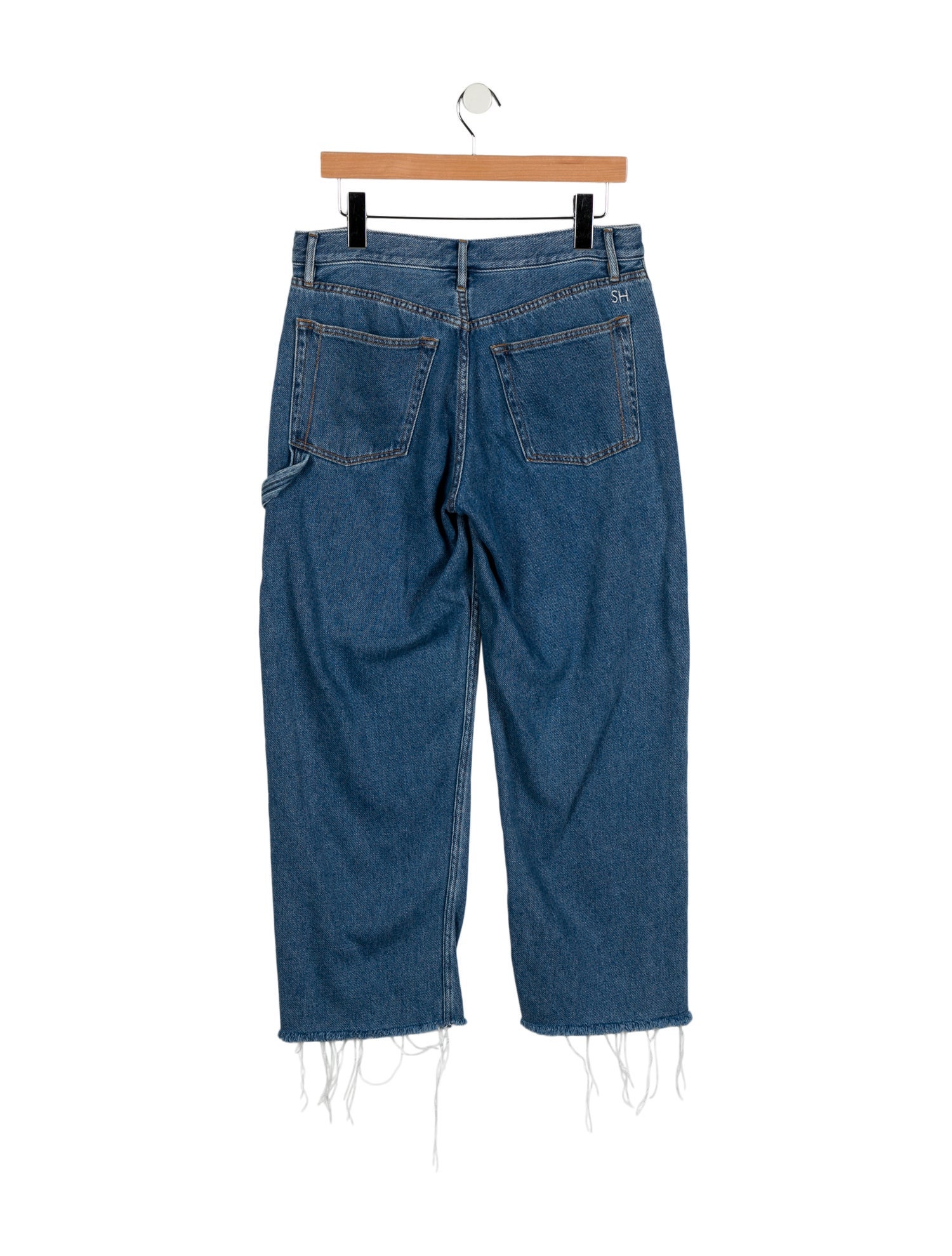 Still Here Mid-Rise Wide Leg Jeans