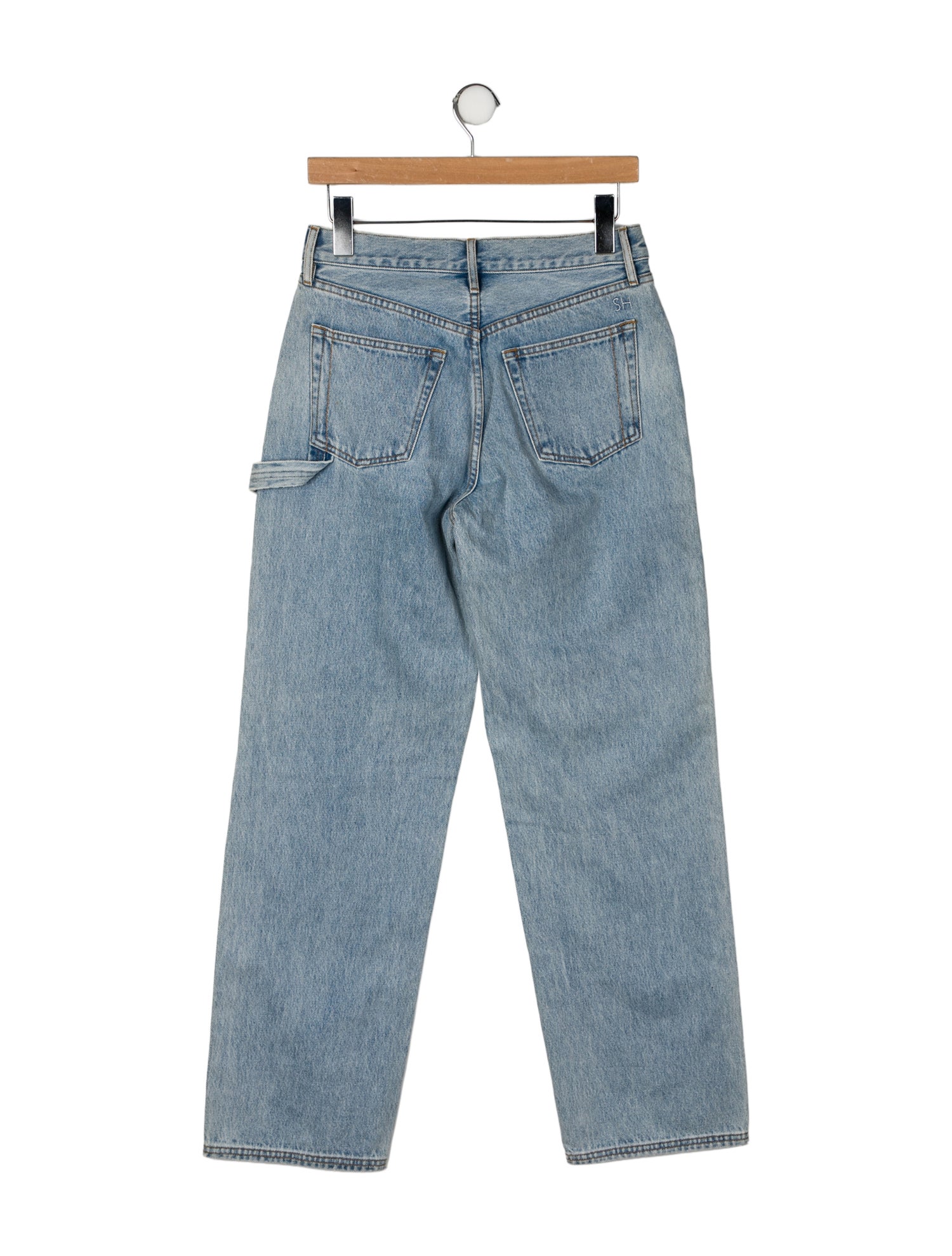 Still Here Mid-Rise Wide Leg Jeans
