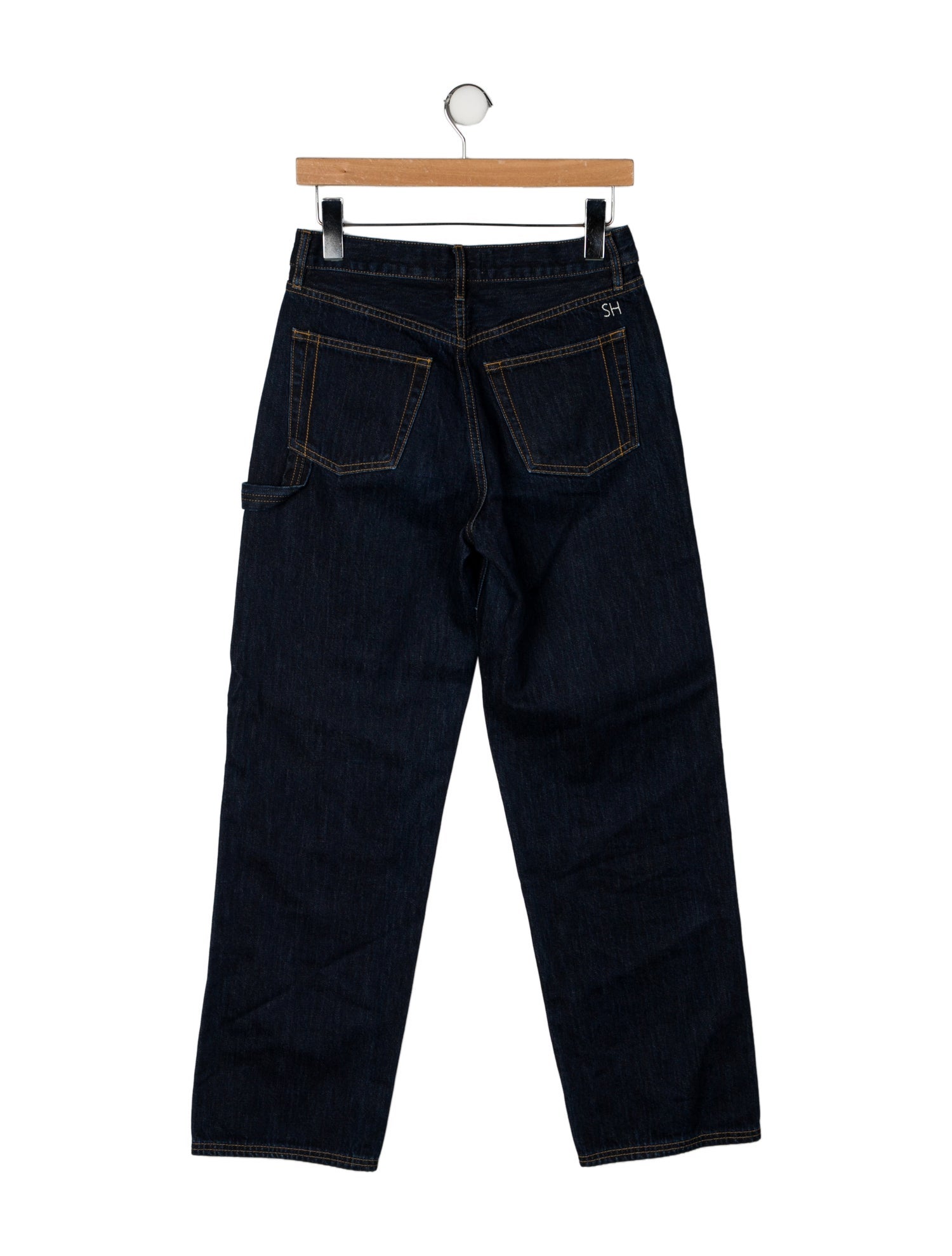 Still Here Mid-Rise Wide Leg Jeans