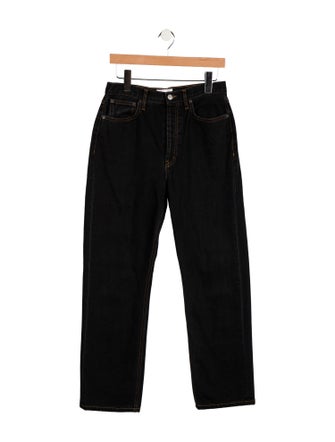 Still Here High-Rise Straight Leg Jeans