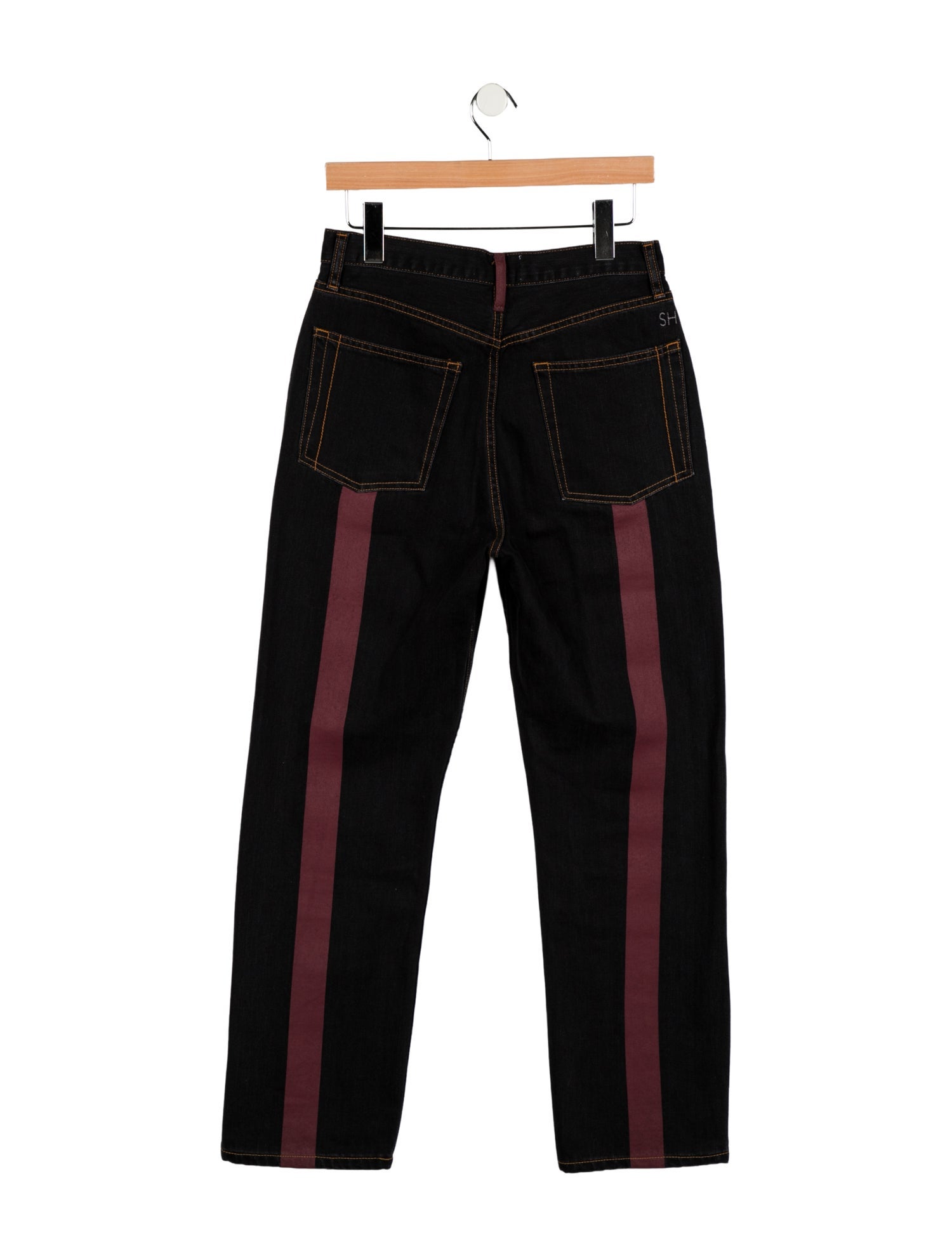 Still Here High-Rise Straight Leg Jeans