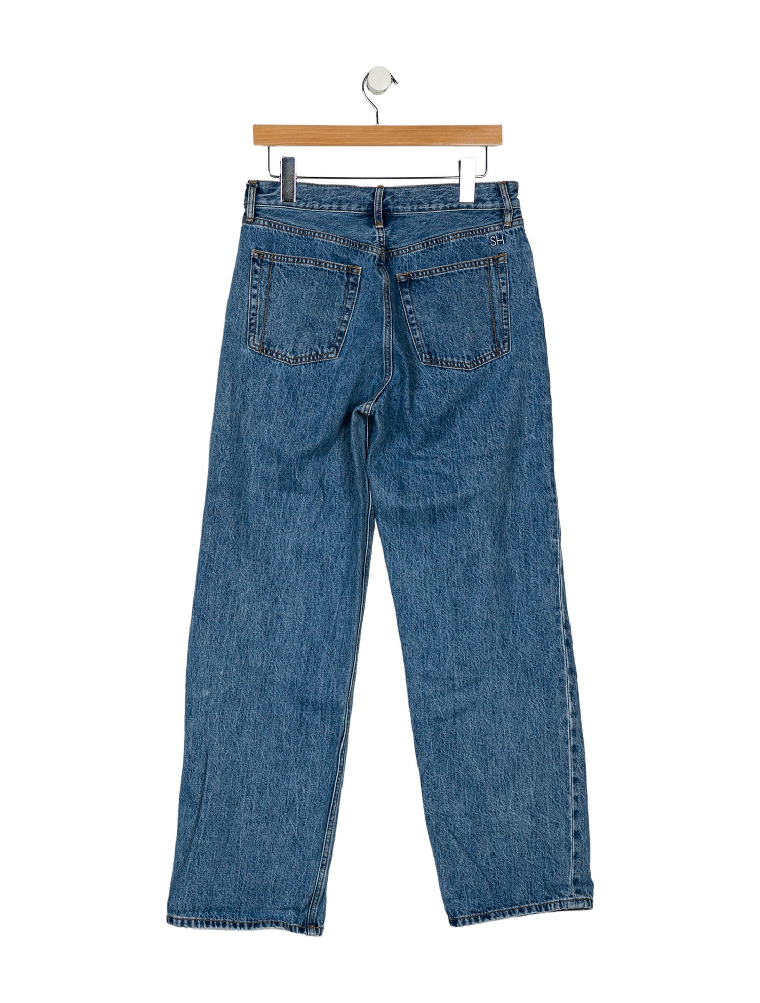 Still Here High-Rise Wide Leg Jeans