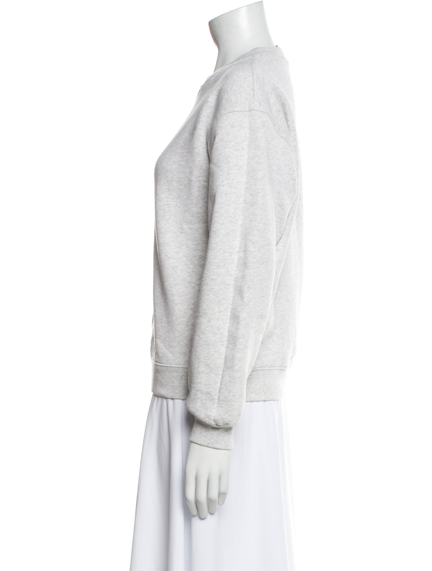 Still Here Crew Neck Long Sleeve Sweatshirt