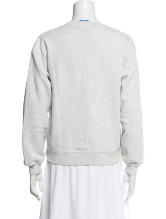 Still Here Crew Neck Long Sleeve Sweatshirt