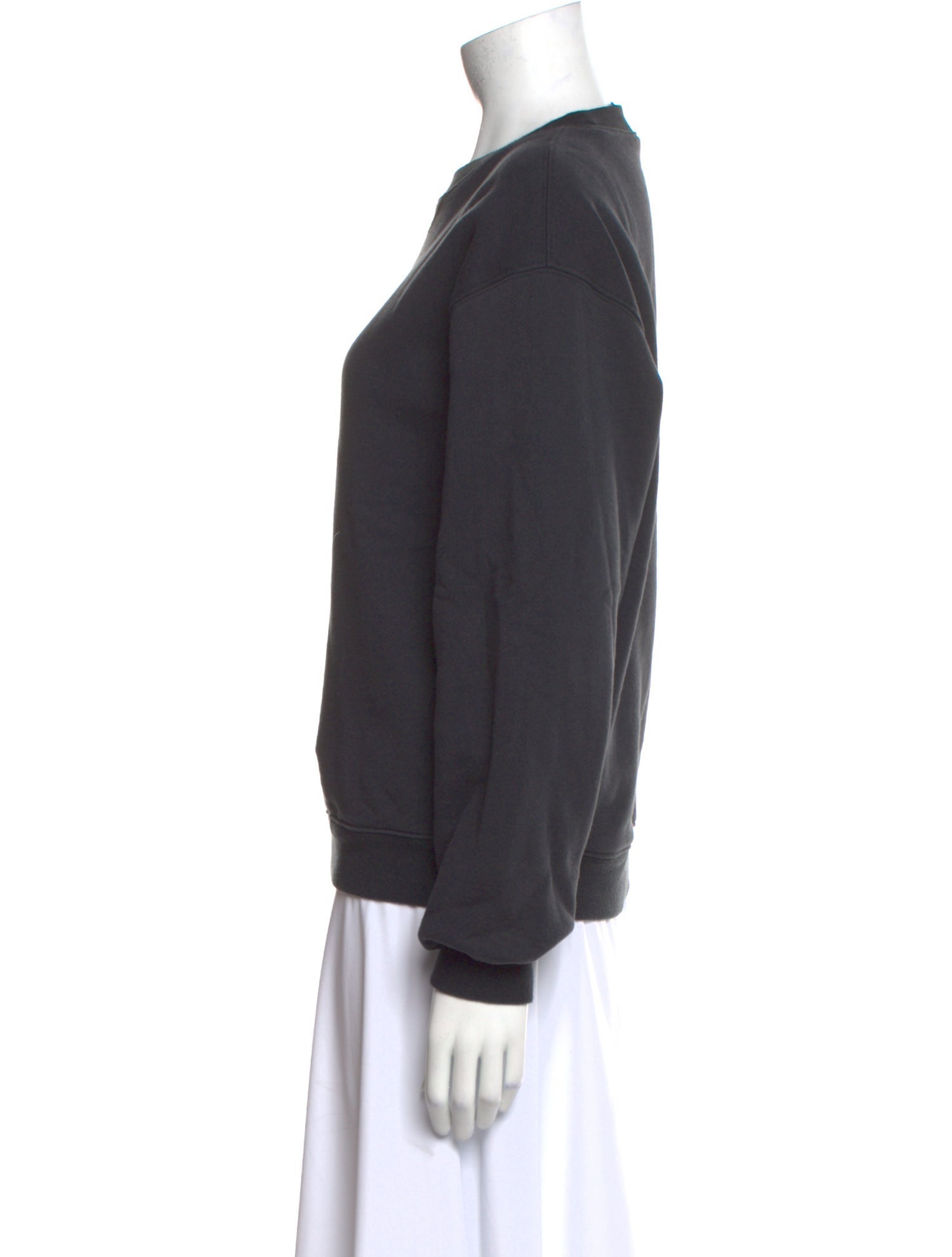 Still Here Crew Neck Long Sleeve Sweatshirt