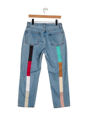 Still Here High-Rise Straight Leg Jeans