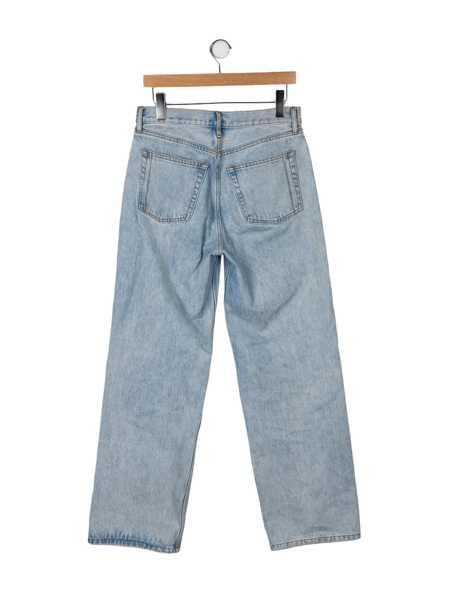 Still Here High-Rise Wide Leg Jeans