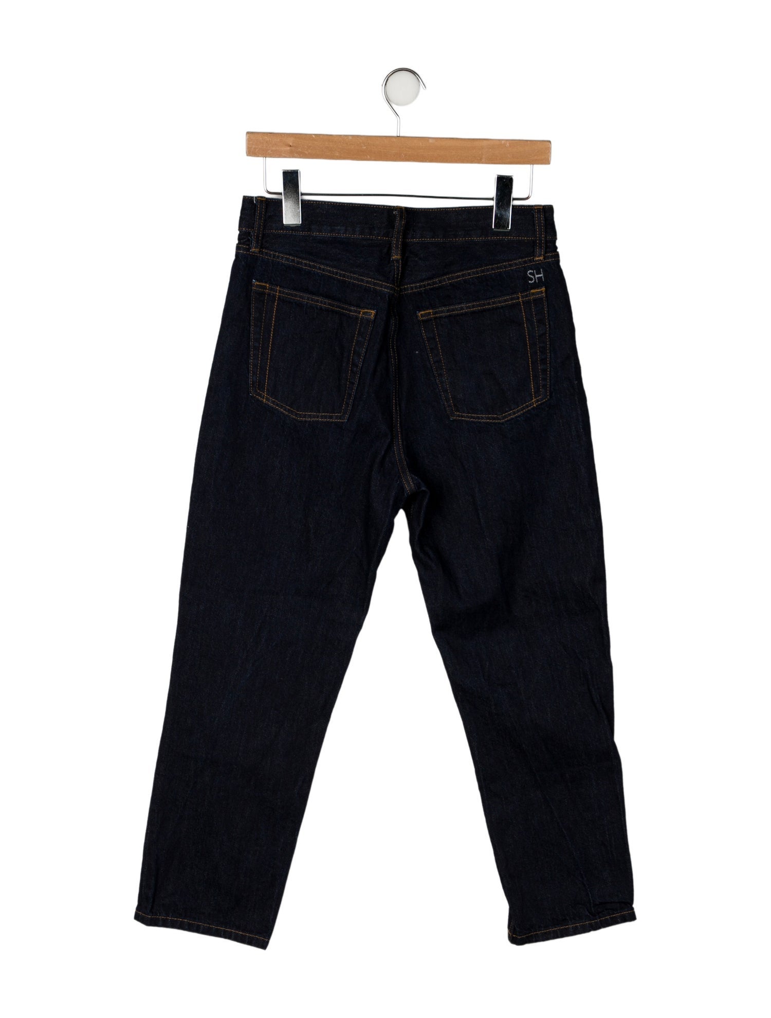 Still Here Mid-Rise Straight Leg Jeans