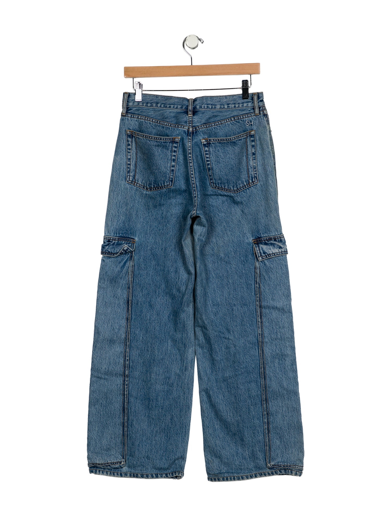 Still Here High-Rise Wide Leg Jeans