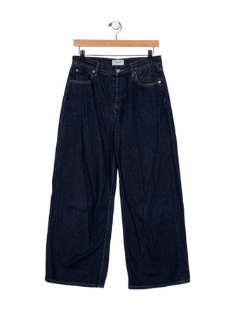 Still Here High-Rise Wide Leg Jeans