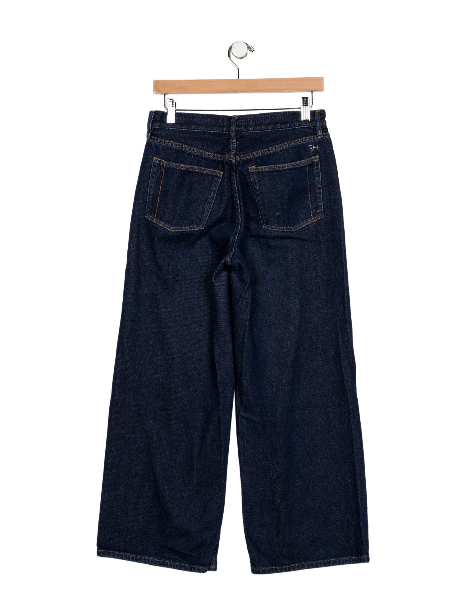 Still Here High-Rise Wide Leg Jeans