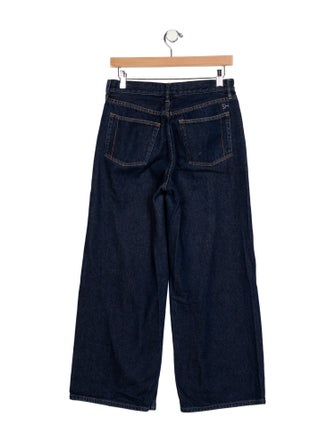 Still Here High-Rise Wide Leg Jeans