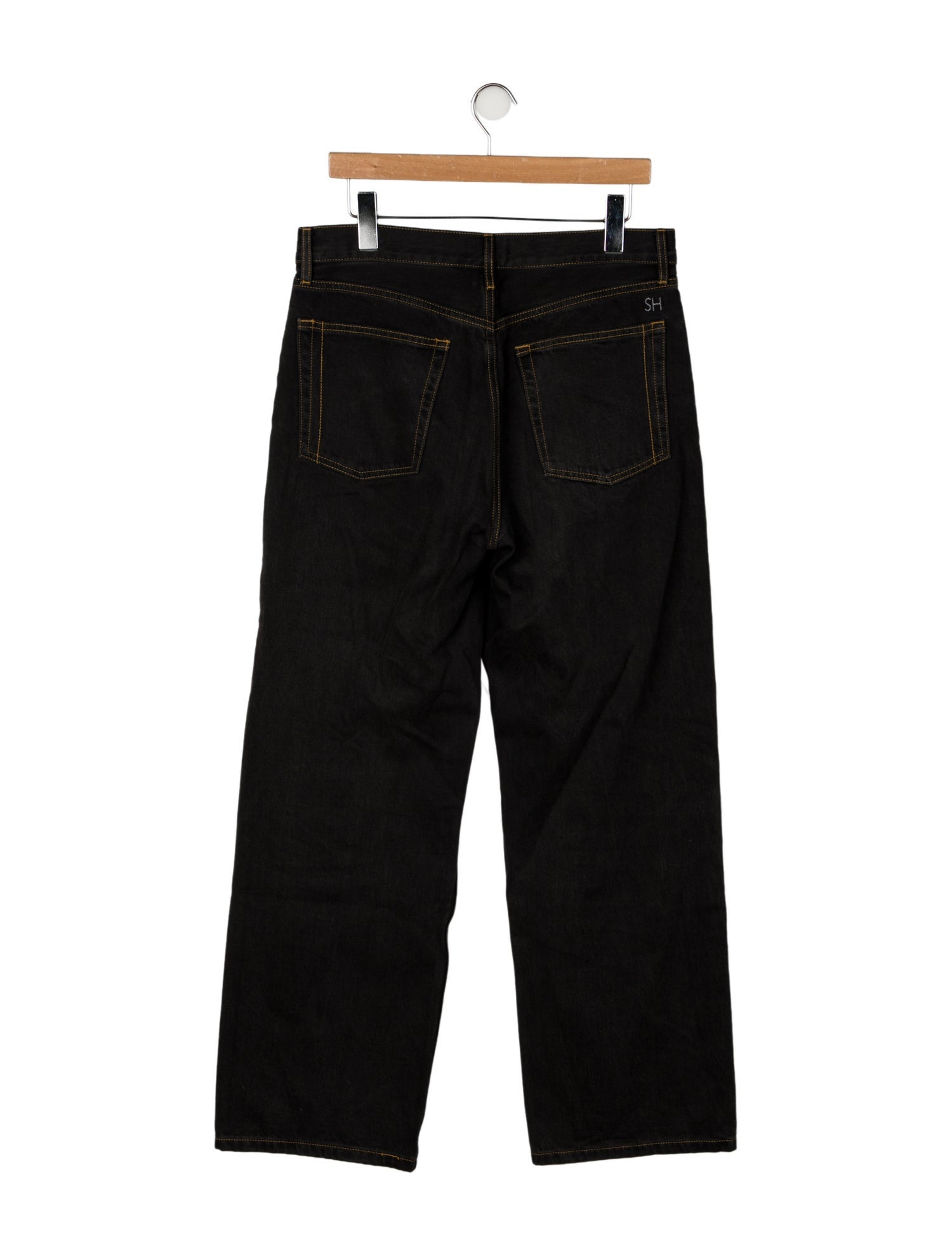 Still Here Mid-Rise Wide Leg Jeans