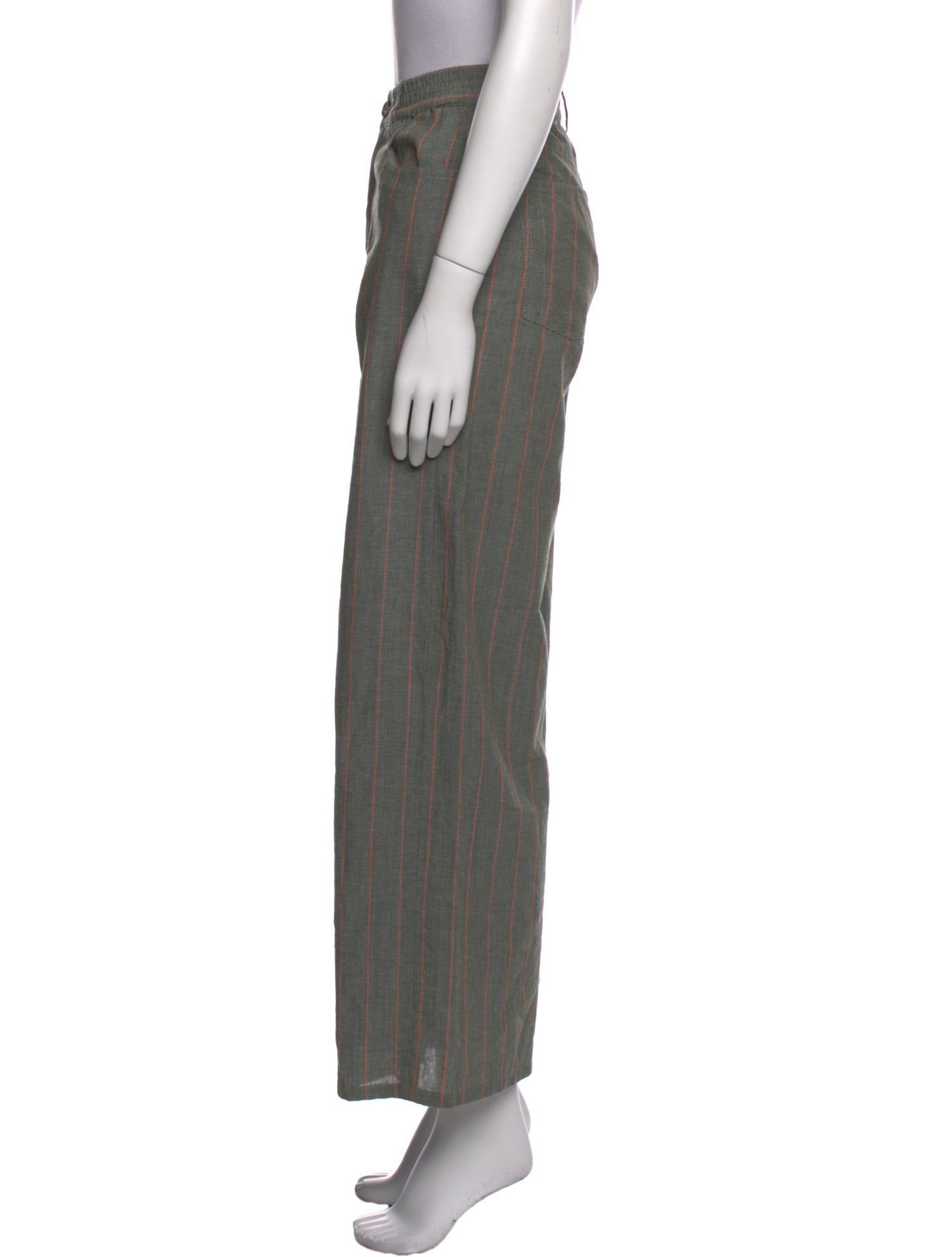 Still Here Striped Wide Leg Pants