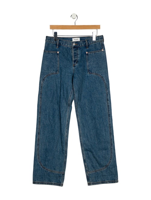 Still Here Mid-Rise Wide Leg Jeans