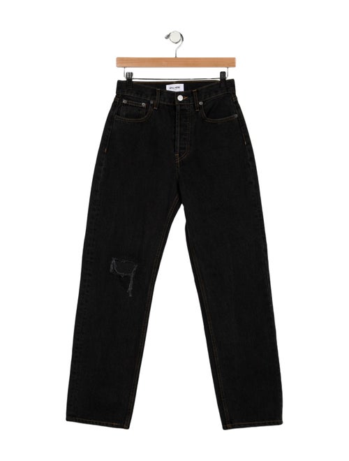 Still Here High-Rise Straight Leg Jeans