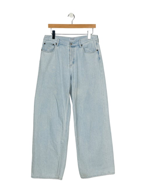 Still Here High-Rise Wide Leg Jeans