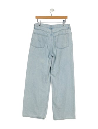 Still Here High-Rise Wide Leg Jeans