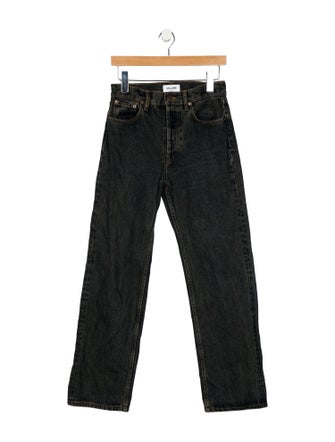 Still Here High-Rise Straight Leg Jeans