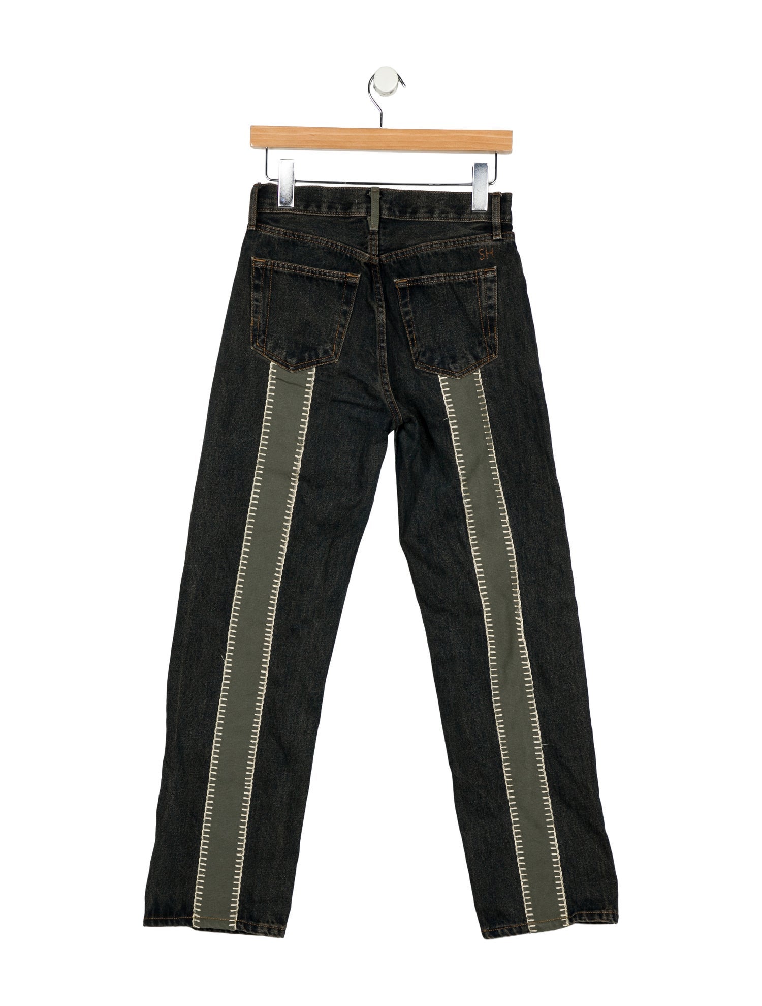 Still Here High-Rise Straight Leg Jeans