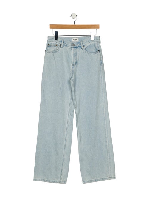 Still Here Mid-Rise Wide Leg Jeans