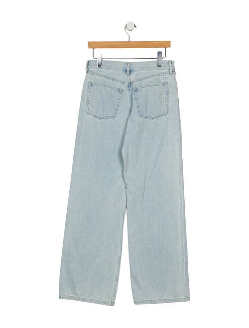 Still Here Mid-Rise Wide Leg Jeans