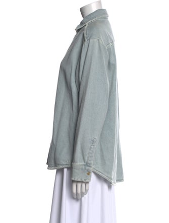 Still Here Long Sleeve Button-Up Top