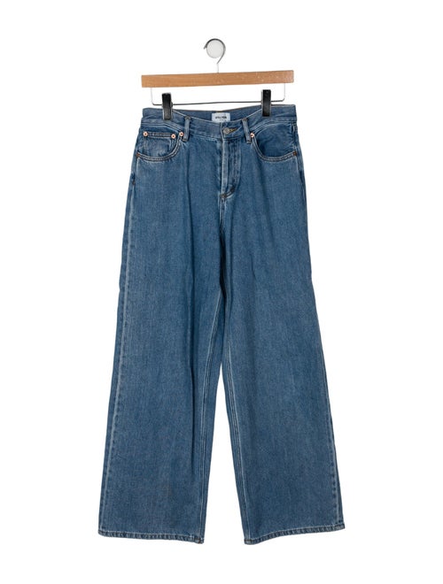 Still Here High-Rise Wide Leg Jeans