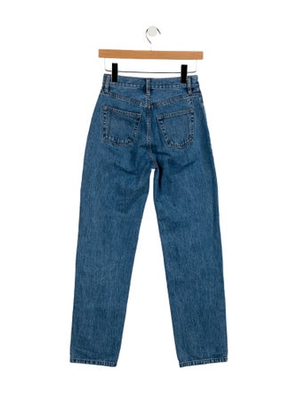 Still Here High-Rise Straight Leg Jeans