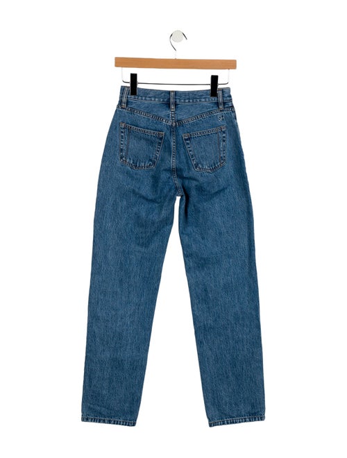 Still Here High-Rise Straight Leg Jeans