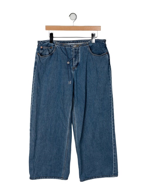 Still Here Mid-Rise Wide Leg Jeans