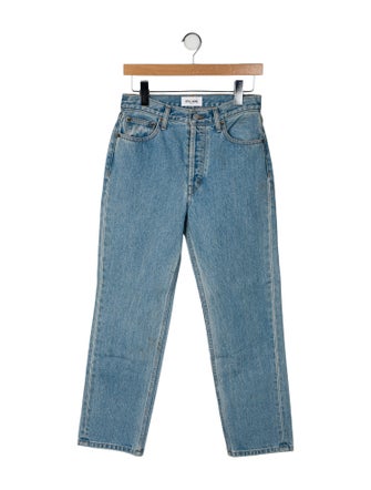 Still Here Mid-Rise Straight Leg Jeans