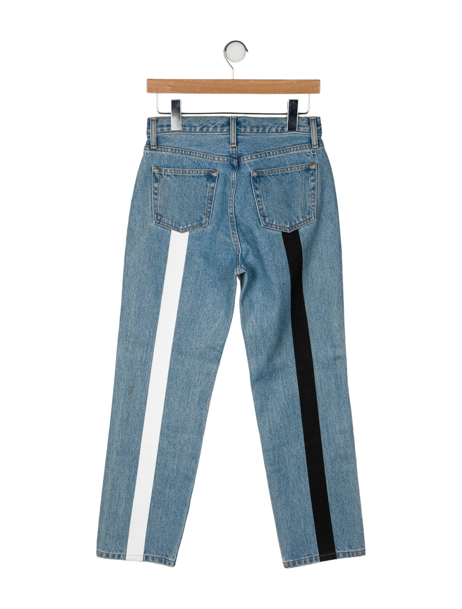Still Here Mid-Rise Straight Leg Jeans