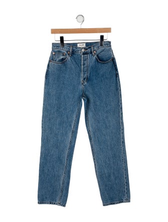 Still Here High-Rise Straight Leg Jeans