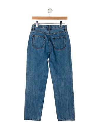 Still Here High-Rise Straight Leg Jeans