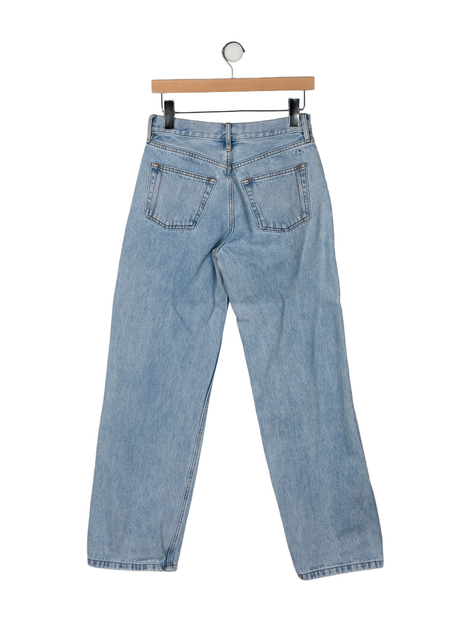 Still Here Mid-Rise Wide Leg Jeans
