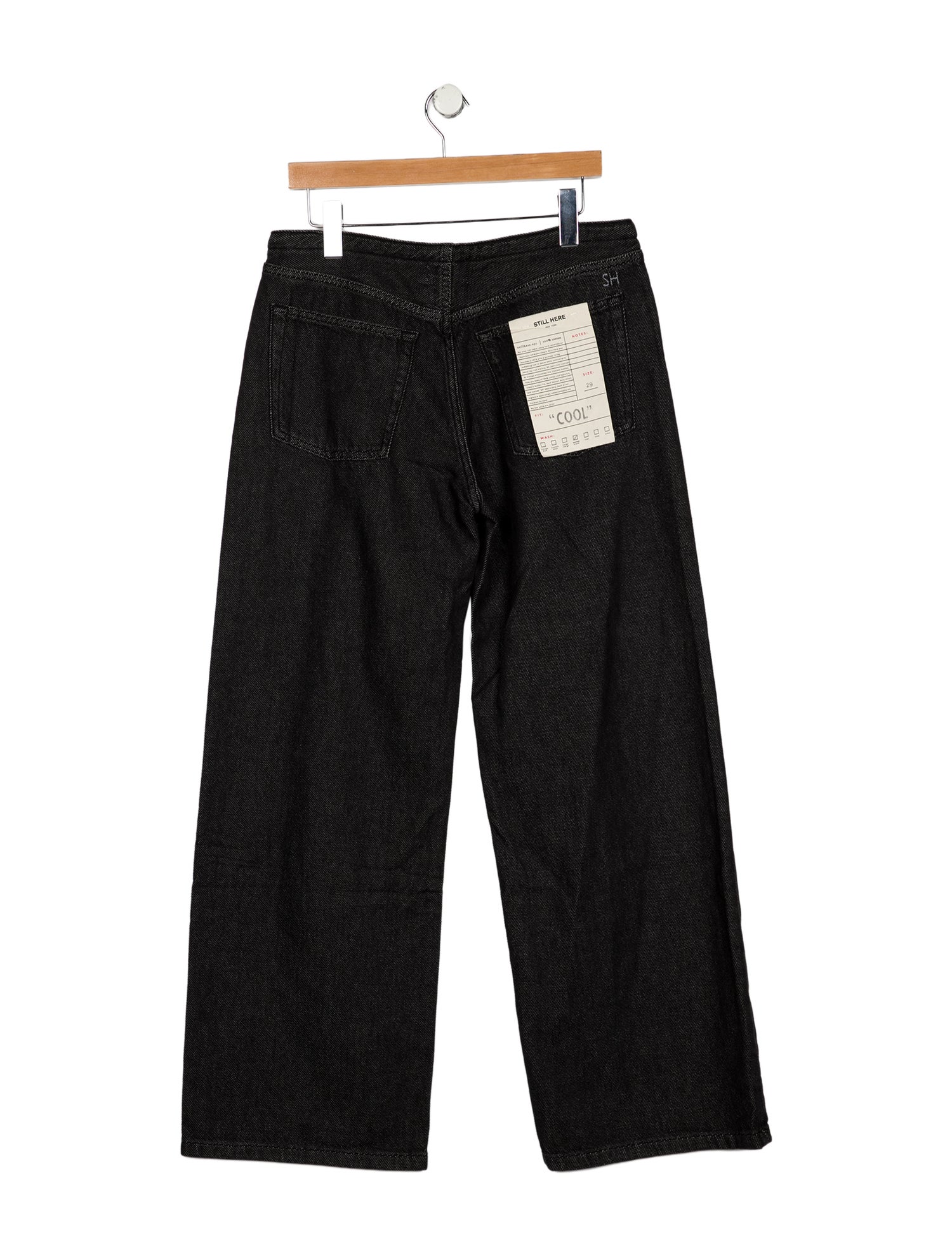 Still Here Mid-Rise Wide Leg Jeans w/ Tags