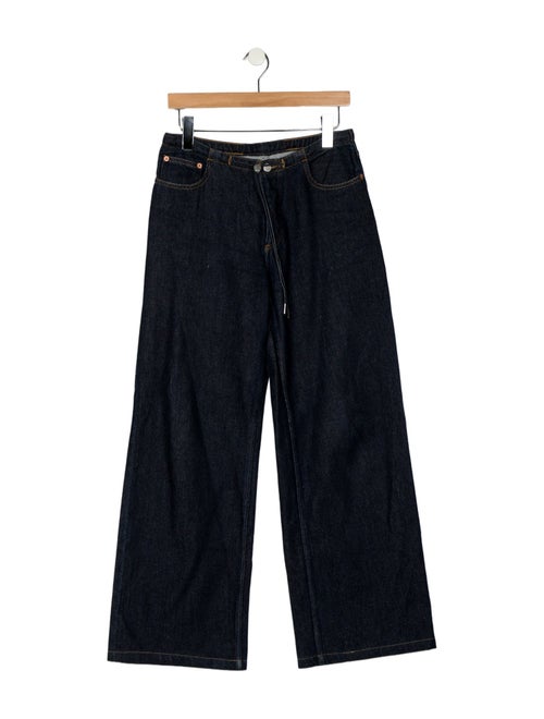 Still Here Mid-Rise Wide Leg Jeans