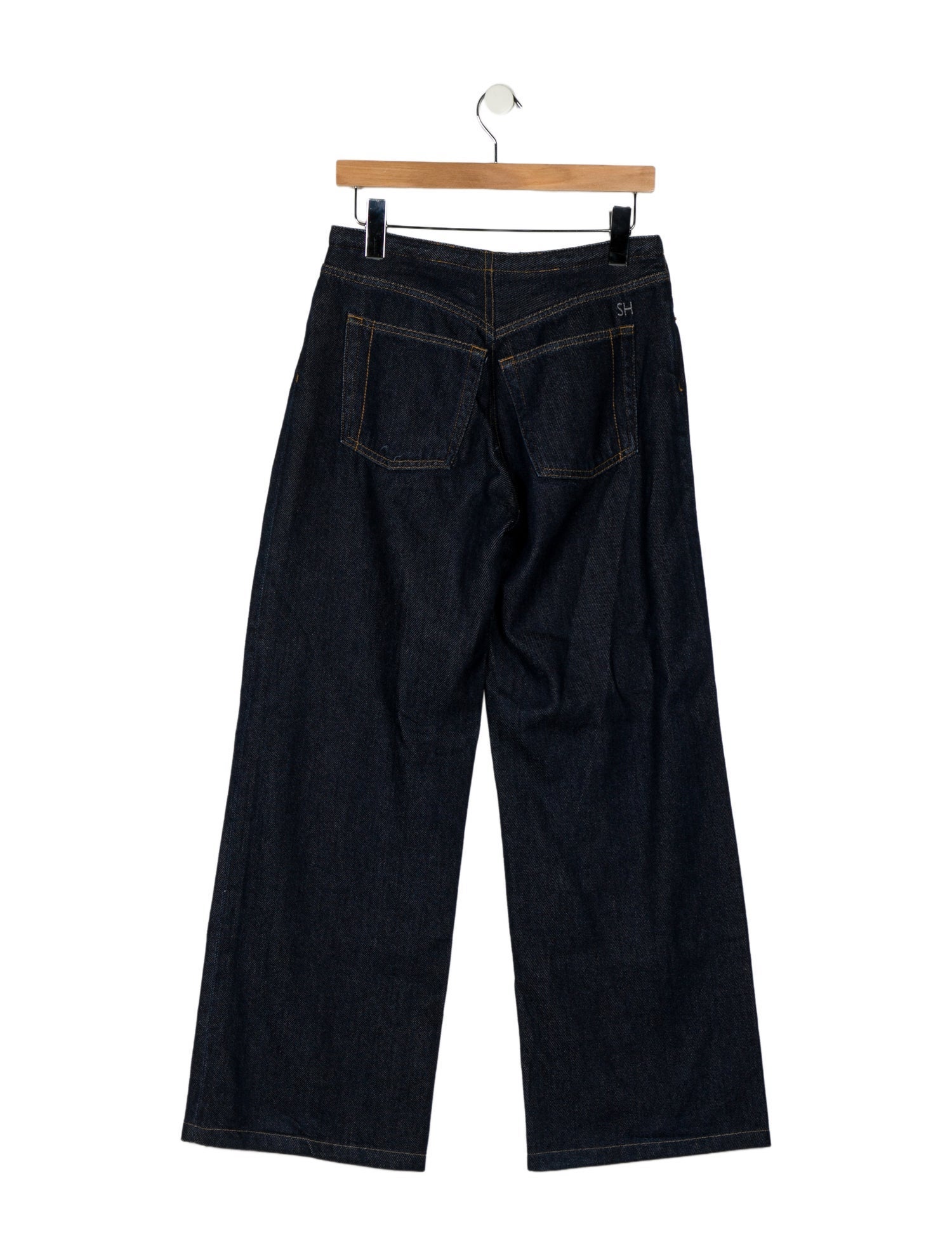 Still Here Mid-Rise Wide Leg Jeans