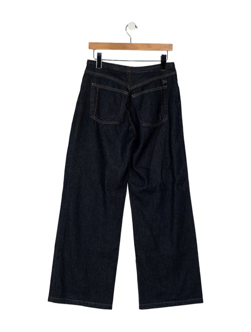 Still Here Mid-Rise Wide Leg Jeans