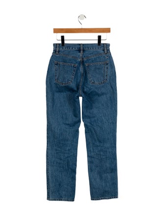 Still Here High-Rise Straight Leg Jeans