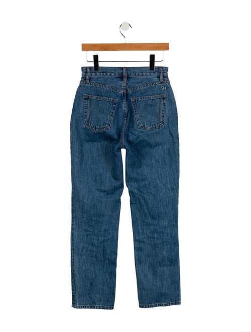 Still Here High-Rise Straight Leg Jeans