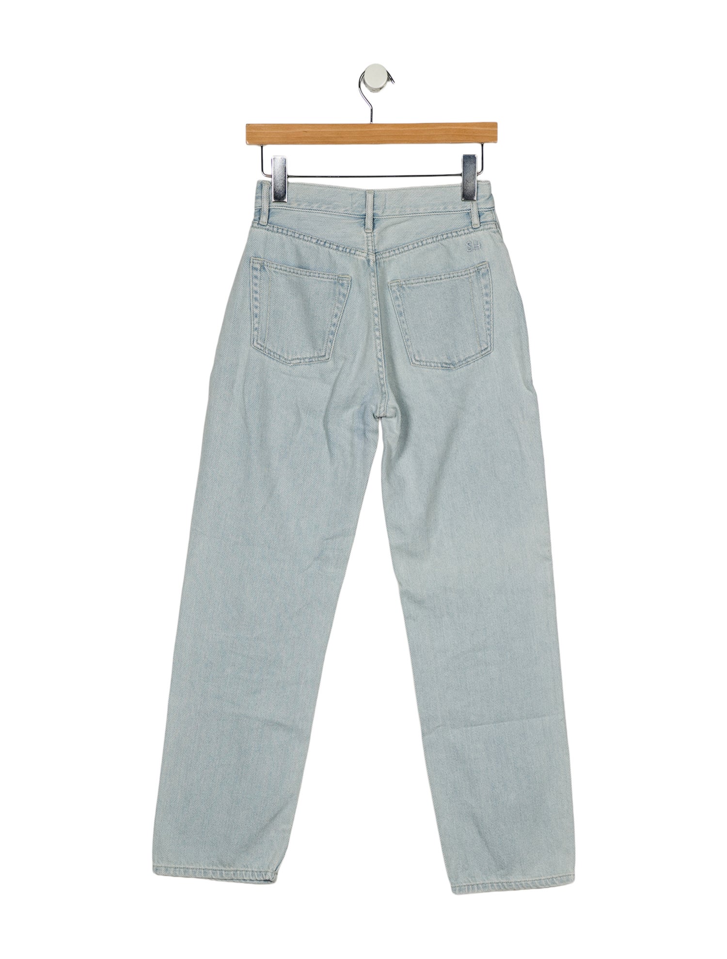 Still Here Mid-Rise Straight Leg Jeans