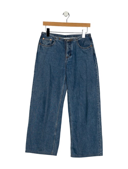 Still Here Mid-Rise Wide Leg Jeans