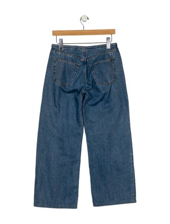 Still Here Mid-Rise Wide Leg Jeans