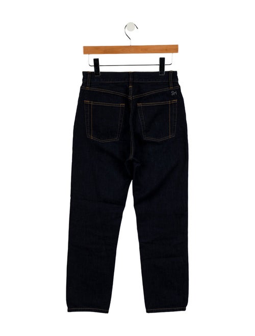 Still Here High-Rise Straight Leg Jeans