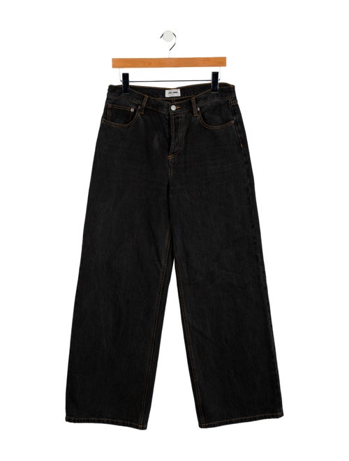 Still Here High-Rise Wide Leg Jeans
