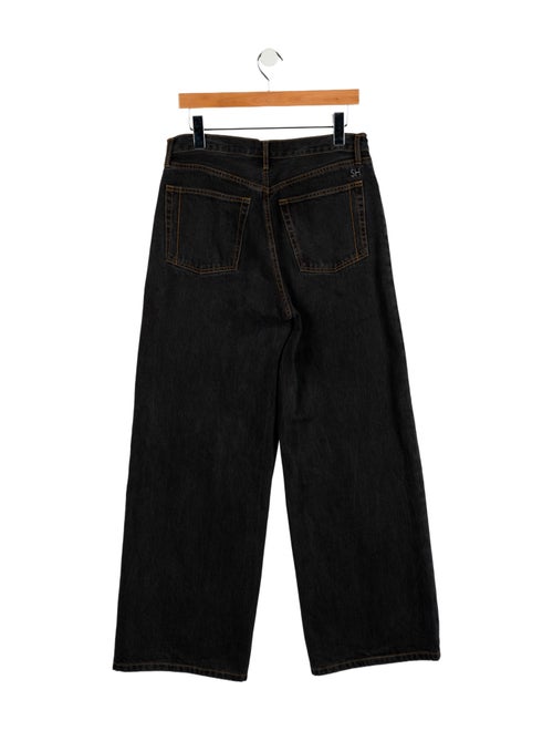 Still Here High-Rise Wide Leg Jeans