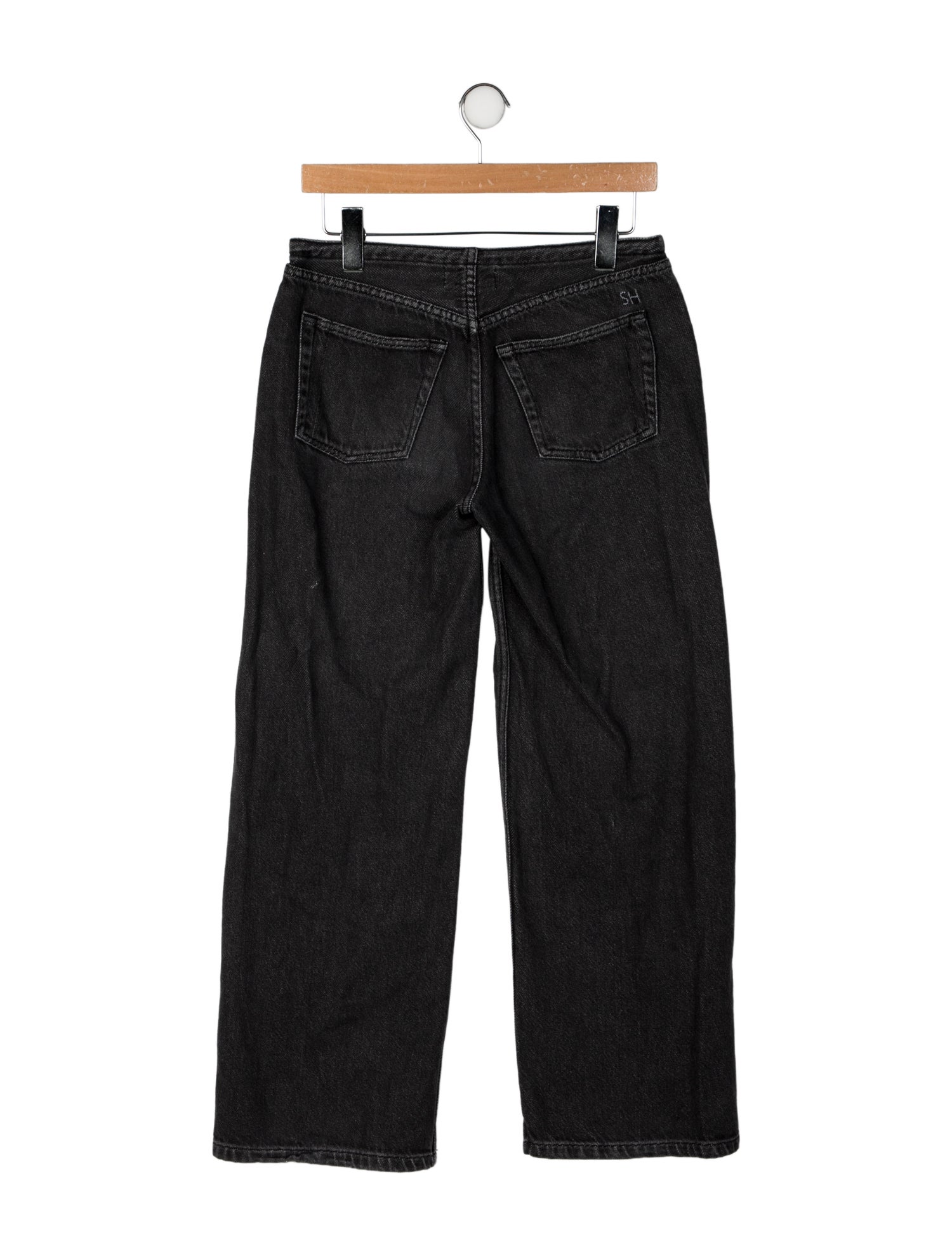 Still Here Mid-Rise Wide Leg Jeans