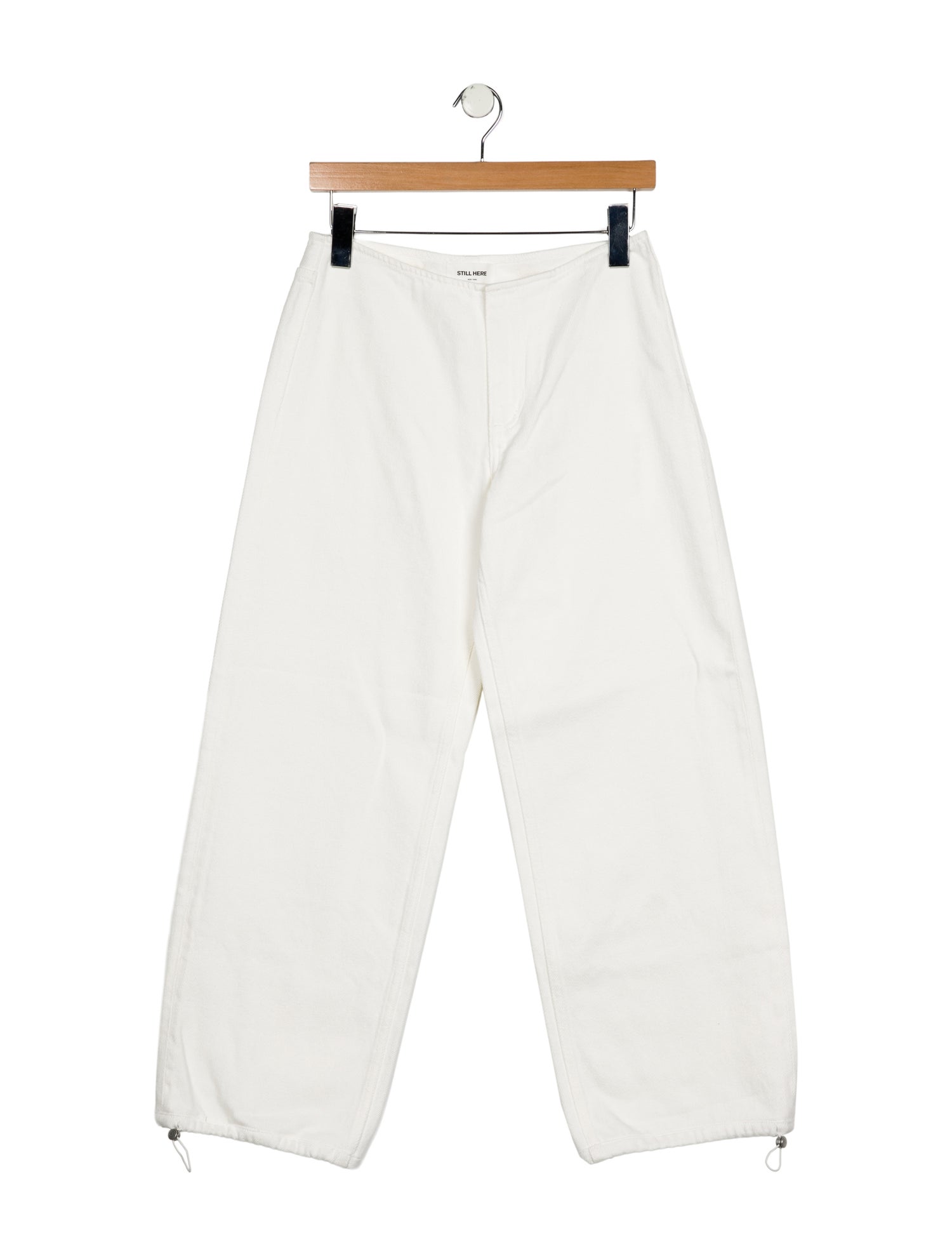 Still Here Mid-Rise Straight Leg Jeans